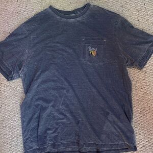American Eagle Outfitters Charcoal Graphic Tee